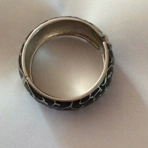 Black bangle bracelet